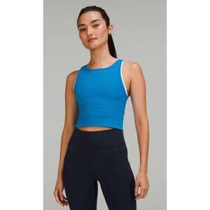 lululemon blue power pivot tank